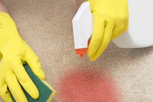 Office cleaners in Hounslow maintaining a professional workplace