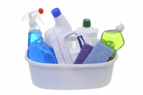 Carpet cleaning team in Hounslow using protective equipment during a safe service