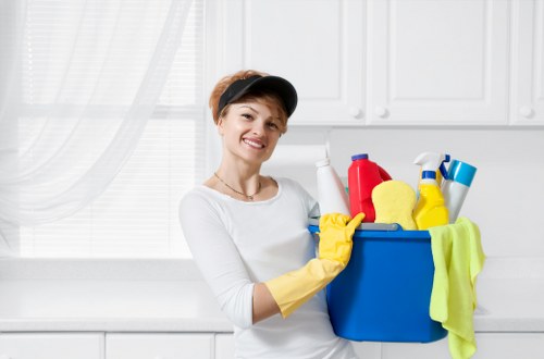 Local office cleaners in Hounslow working in a modern workspace