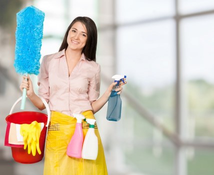 Bathroom cleaning and sanitising in a Hounslow property